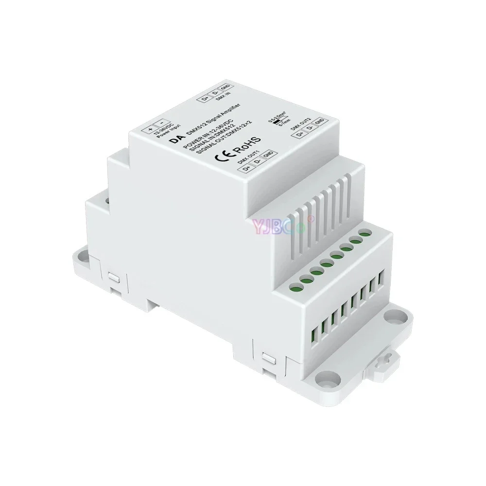 Skydance DA-L/DA 2 Channel DMX512 Signal Extender Amplifier Use for RGBW LED Strip Light