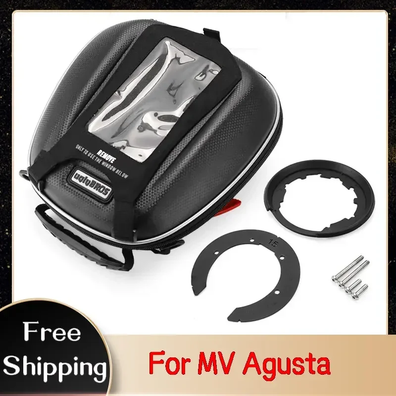 

Fuel Tank Bag For MV Agusta F3 Dragster 800RR/RC Brutale 800 RR Turismo Veloce 800 RC Motorcycle Waterproof Racing Bags Tanklock