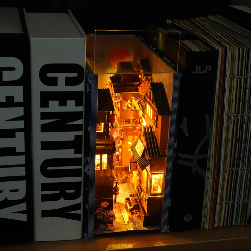 DIY 3D miniatuur huisboekstandaardmodel – stereo-assemblagespeelgoed voor jongens en meisjes, leuke stressverlichtingsactiviteit, ideaal 520 Valentijn