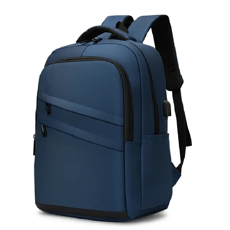 2025 New Style Daily Male Men Bags Backpack School Big Space Popular Large Students Fashionable Pockets Multi-Zipper Working