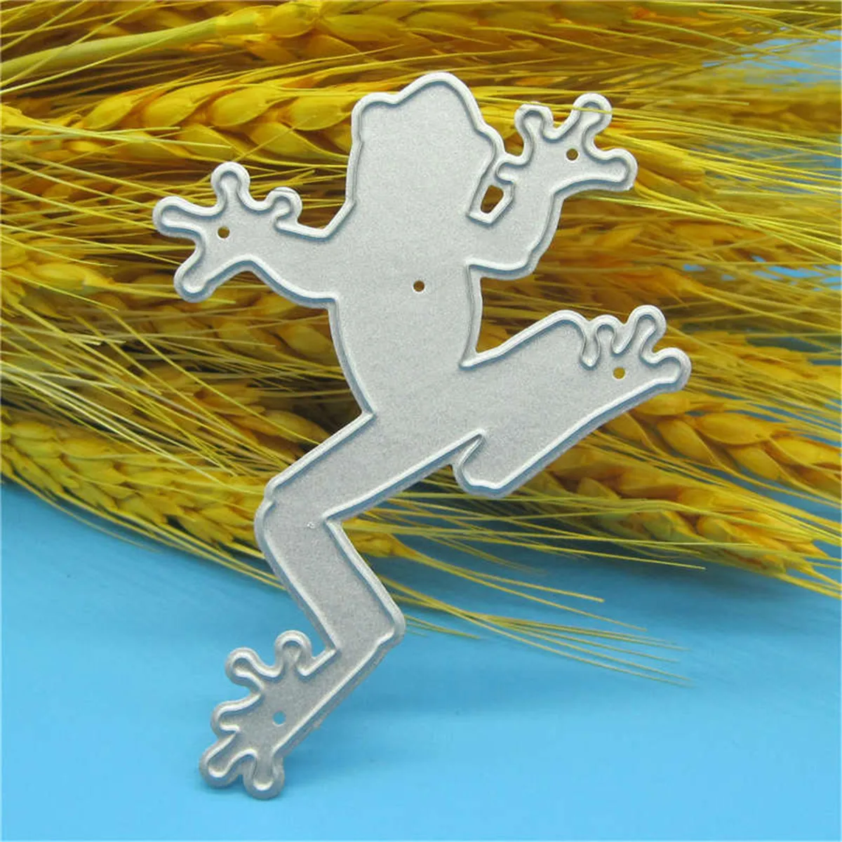 Изготовленный на заказ металлический штамп в форме геккона, сделай сам для скрапбукинга, декоративных поделок