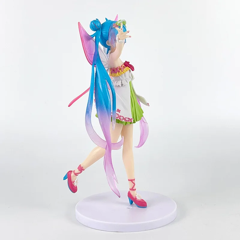 Hatsune ku Four Seasons Series Anime Action Figure, fur s Up Model Toy, Spring Spirit, Kawaii, PVC, 18cm, Gift Collection
