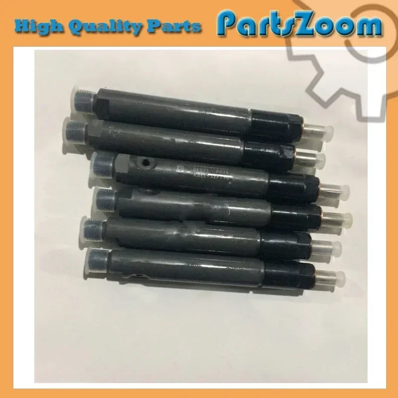 

6pcs HIGH quality 61560080305 Fuel Injector Assembly KBEL132P11 Injector Nozzle Applicable to WD615 WP10 Engine