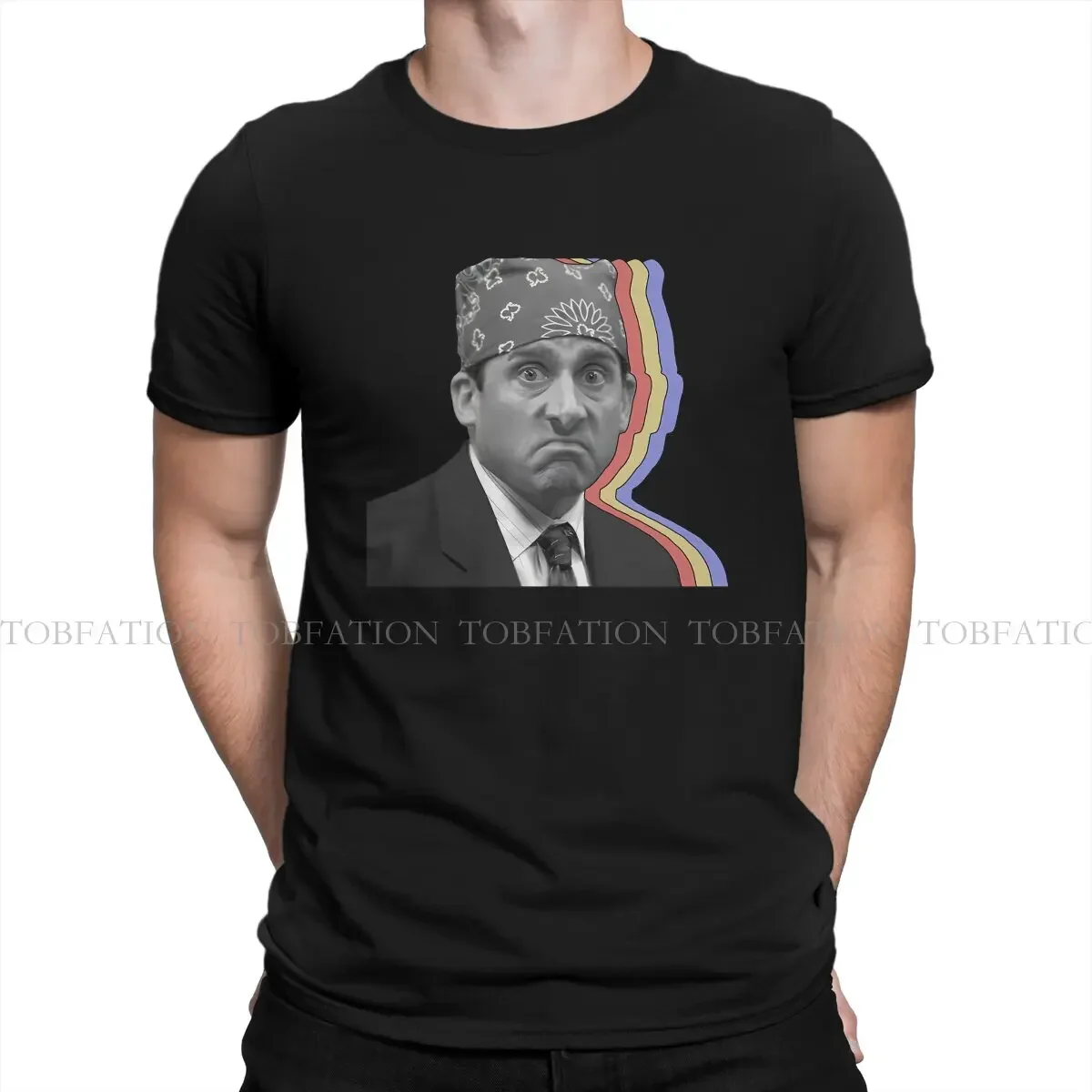 The Office TV Play Original TShirts Prison Mike Layered Distinctive Men's T Shirt Funny Tops 6XL