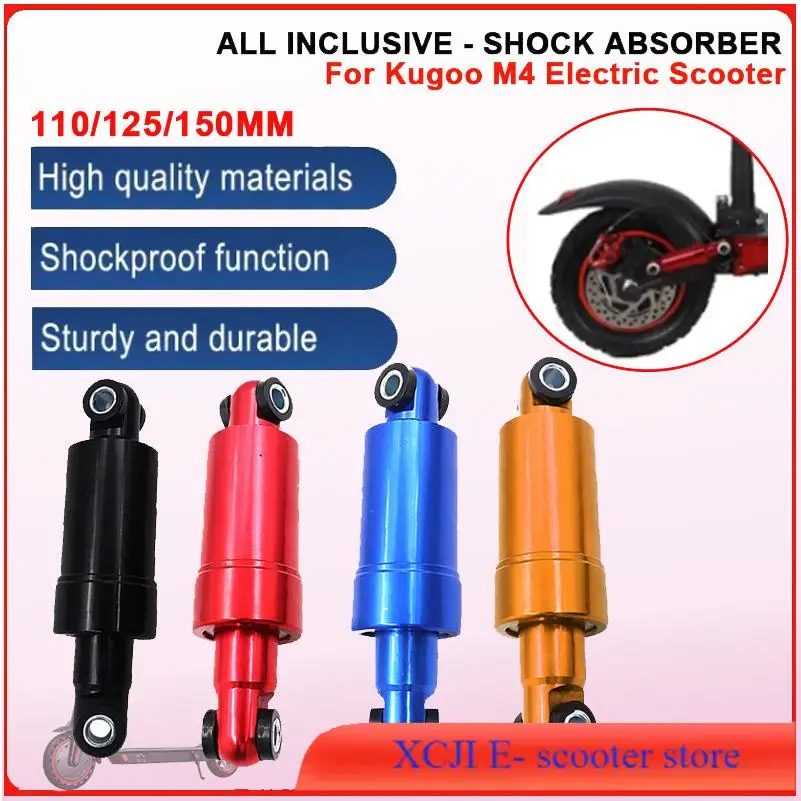 

Амортизаторы задних колес 10 дюймов (110 мм, 125 мм, 150 мм) для электросамоката KUGOO M4 Pro, запчасти и аксессуары