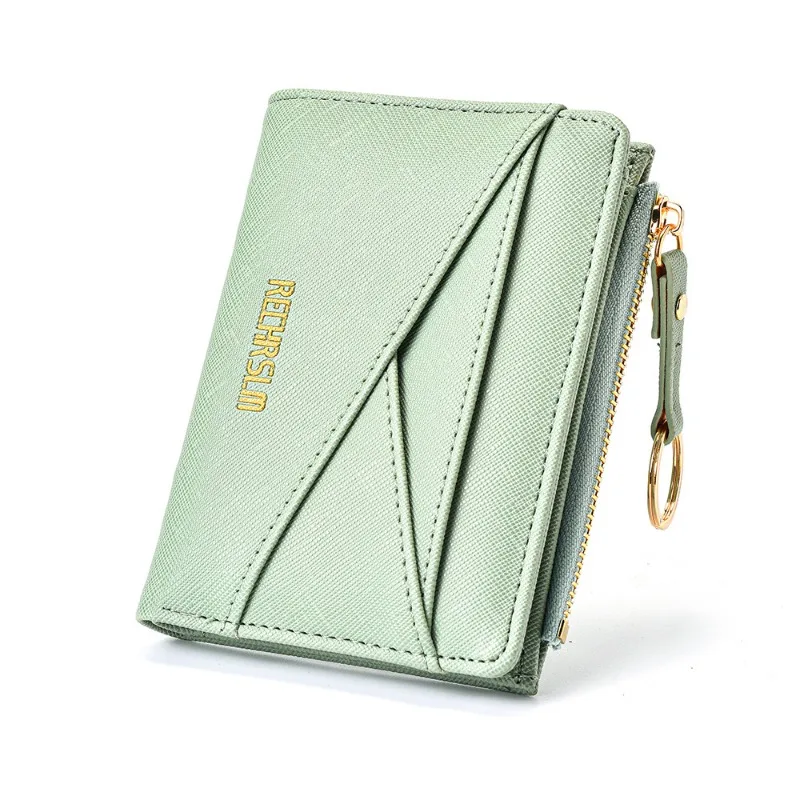 High Quality Women's Organizer Wallets PU Card Holder and ID Case Fashion New Style Ladies Zero Wallet