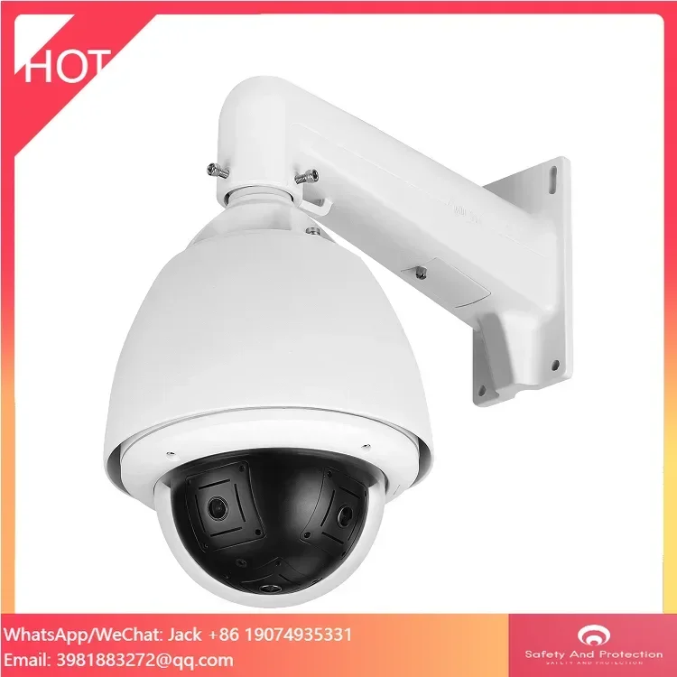 

360 Degree CCTV Camera Housing 27x Zoom CVI PTZ Camera Vandalproof Speed Dome Camera Dual Output AC24V/DC12V
