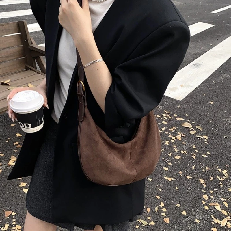 

Городская ретро-модная кожаная женская сумка: элитная классическая повседневная сумка-тоут в парижском стиле, модная сумка через плечо/мессенджер