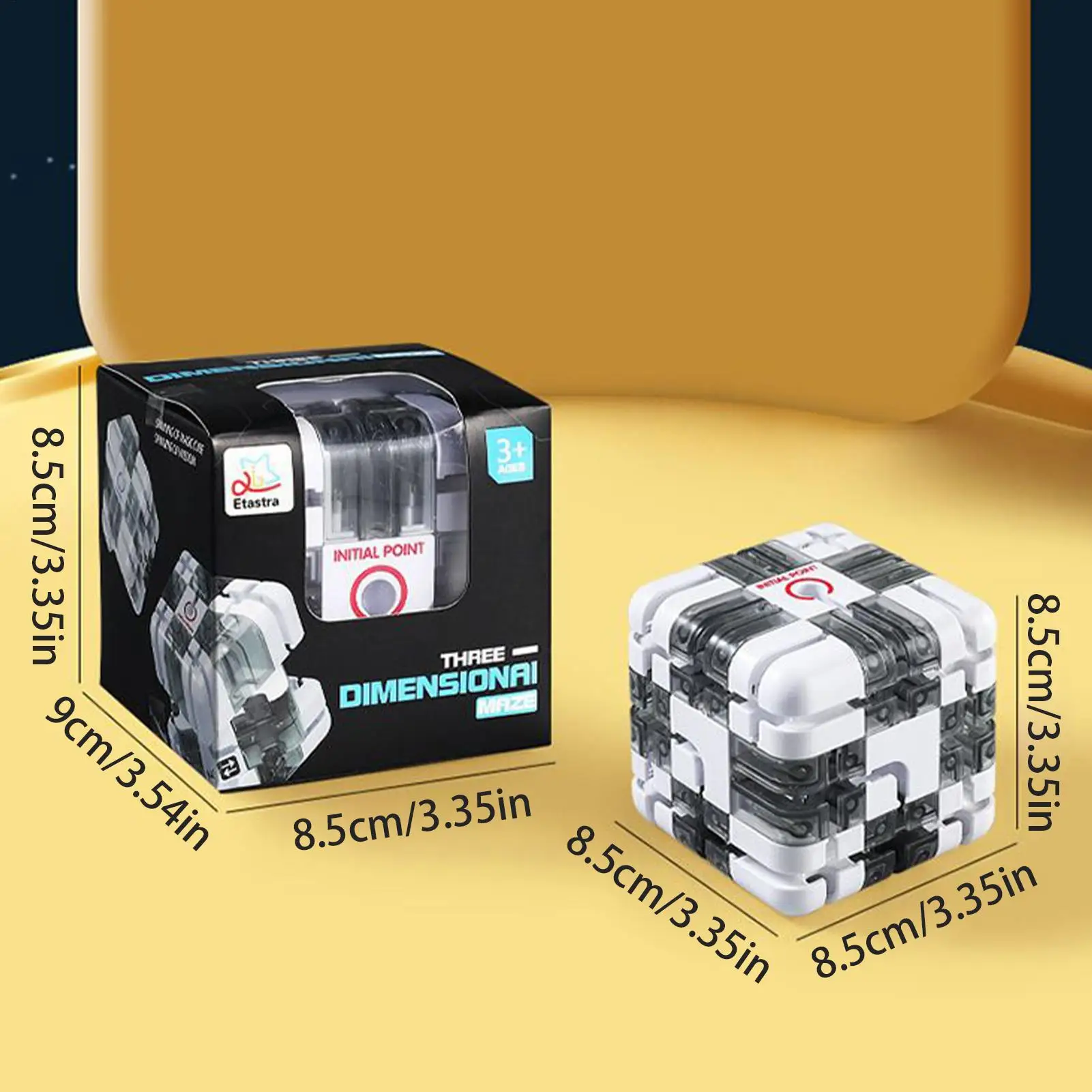 3d labirinto cubo quebra-cabeça cérebro teaser jogo educacional desafiador brinquedo para adolescentes adultos crianças festa viagem alívio do estresse brinquedo fidget