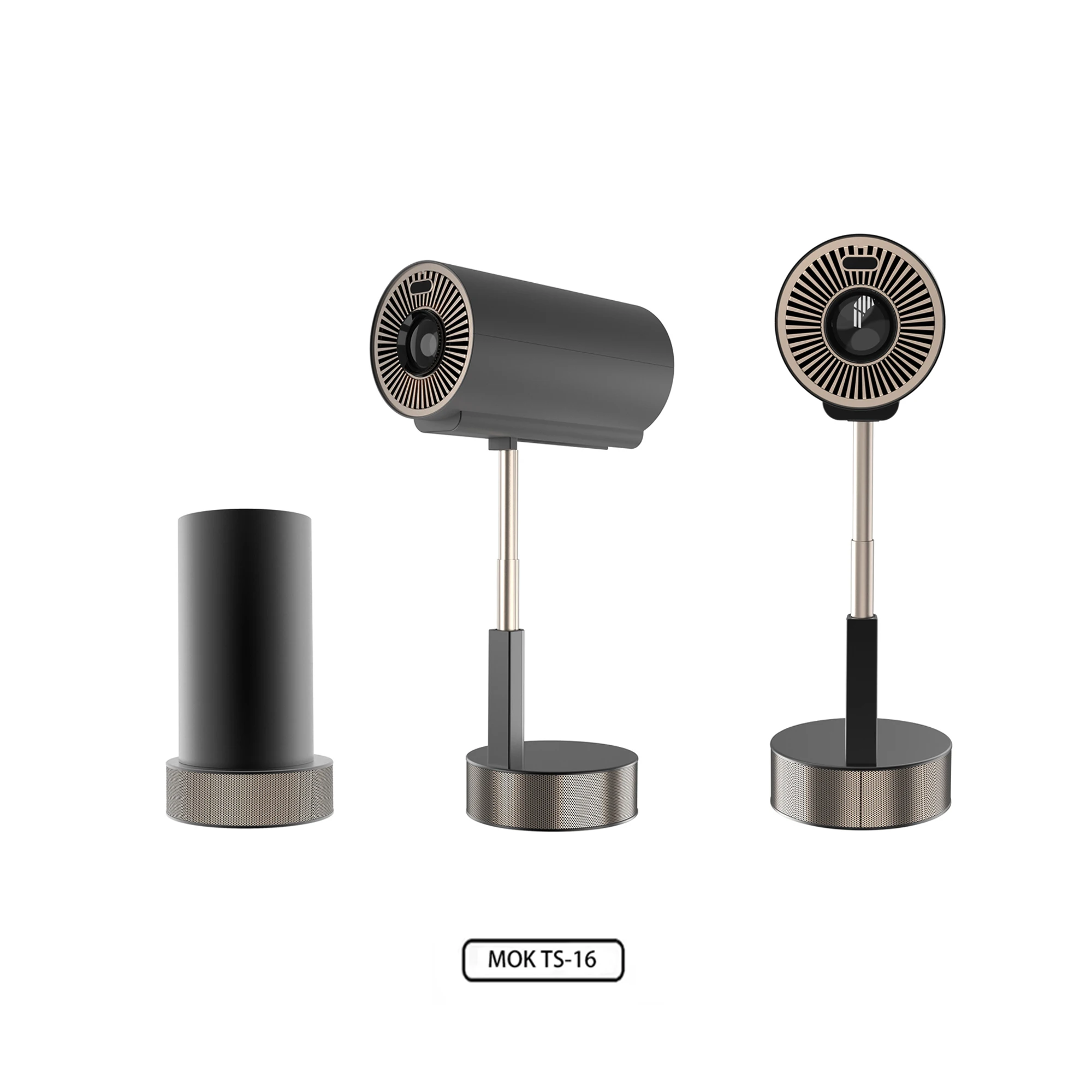 

2025 New Arrival TS-13 Portable Mini Projector 4K Hd Smart Android13 200 ANSI Lumen Home Theater Beamer USB Connection Interface