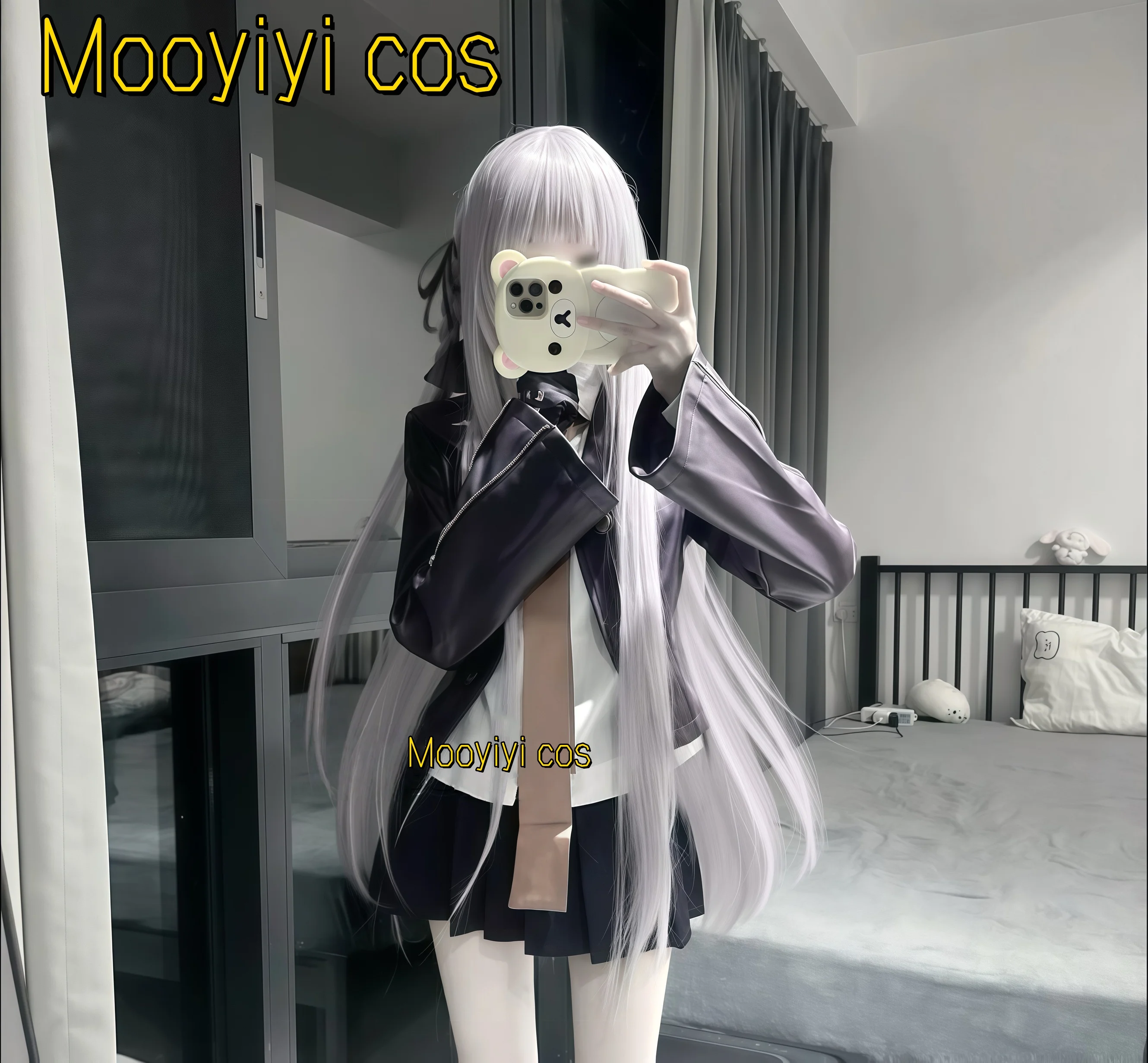 新しい霧切響子コスプレ衣装ハロウィンクリスマスロールプレイングパーティーコミック展示制服 XS-XL 在庫あり