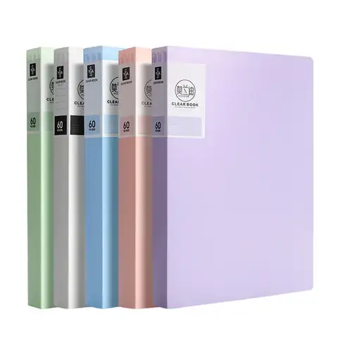 튼튼한 대용량 플라스틱 보관 가방, A4 학생 파일 폴더, 학교 사무실 문구 보관 가방, 20 페이지