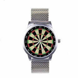 Darts Clock Wristwatch Men Original Brand Watches Unique Man Sports Watch Men's Souvenir Gift Individuality Target Carnival Wach