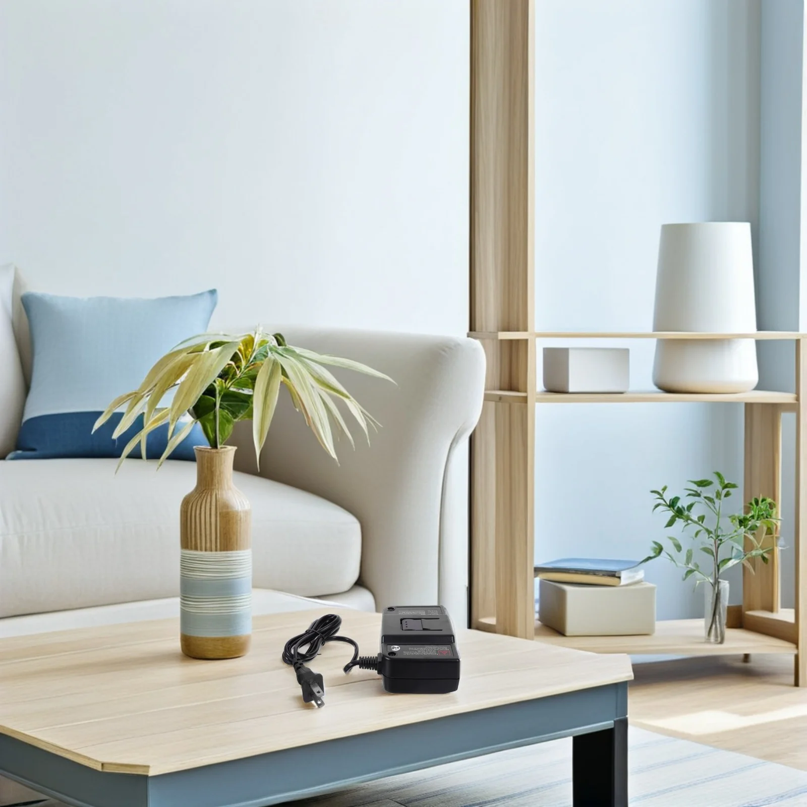 مجموعة واحدة من محول الطاقة، توافق عالي، بديل آمن للطاقة لمحول ملحقات ألعاب Black Us Plug