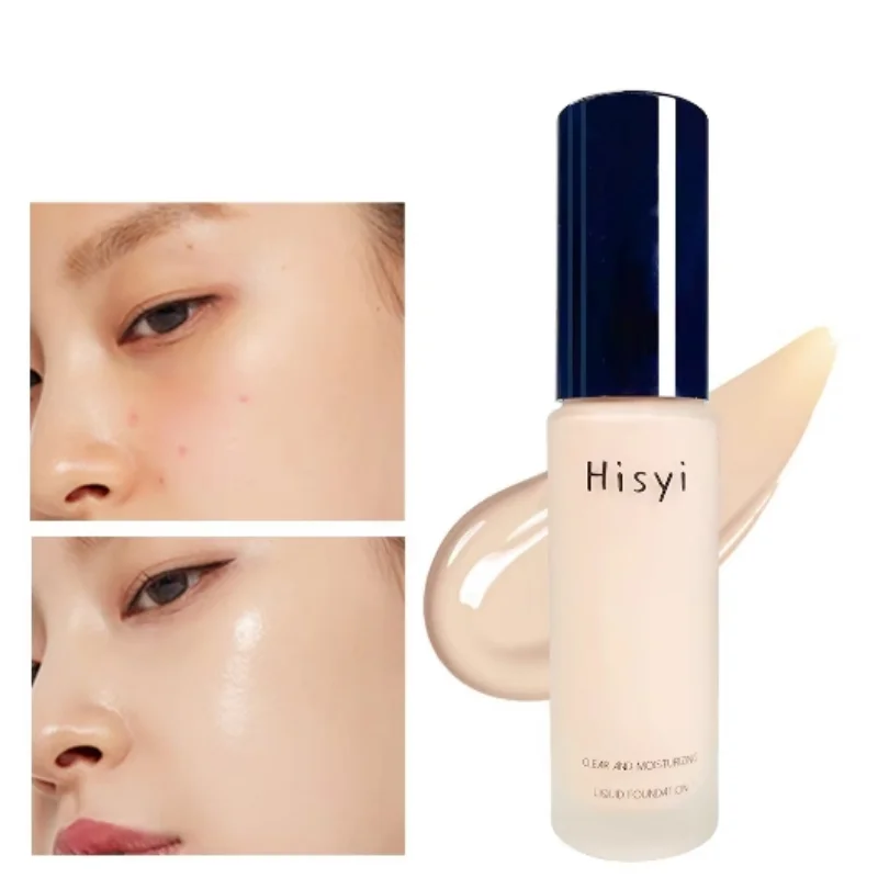 Liquid Foundation Naturally Coverage Concealer for Tattoos Scars for All Skin Tones Transparent Foundation Conceals Blemishes - Image 6