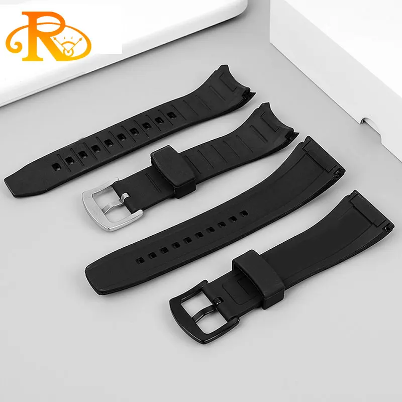 26mm Black Silicone Strap For Seiko VELATURA/SRH 006 013 SPC007J1 SNAE17 men\'s Sports rubber watchband Watch accessories