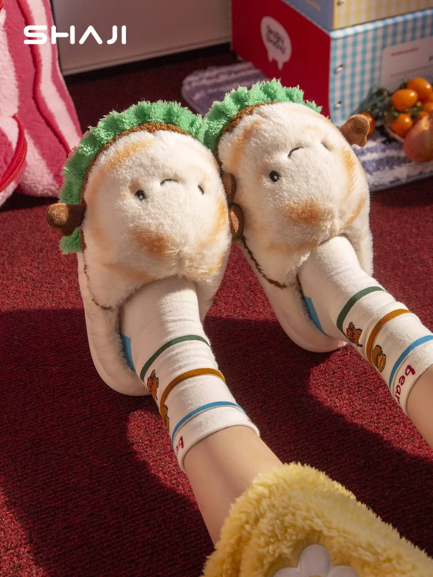 Мужские и женские домашние тапочки, новинка зимы 2022 года, хлопковые тапочки унисекс, домашние домашние плюшевые тапочки на закрытом каблуке с флисовой подкладкой