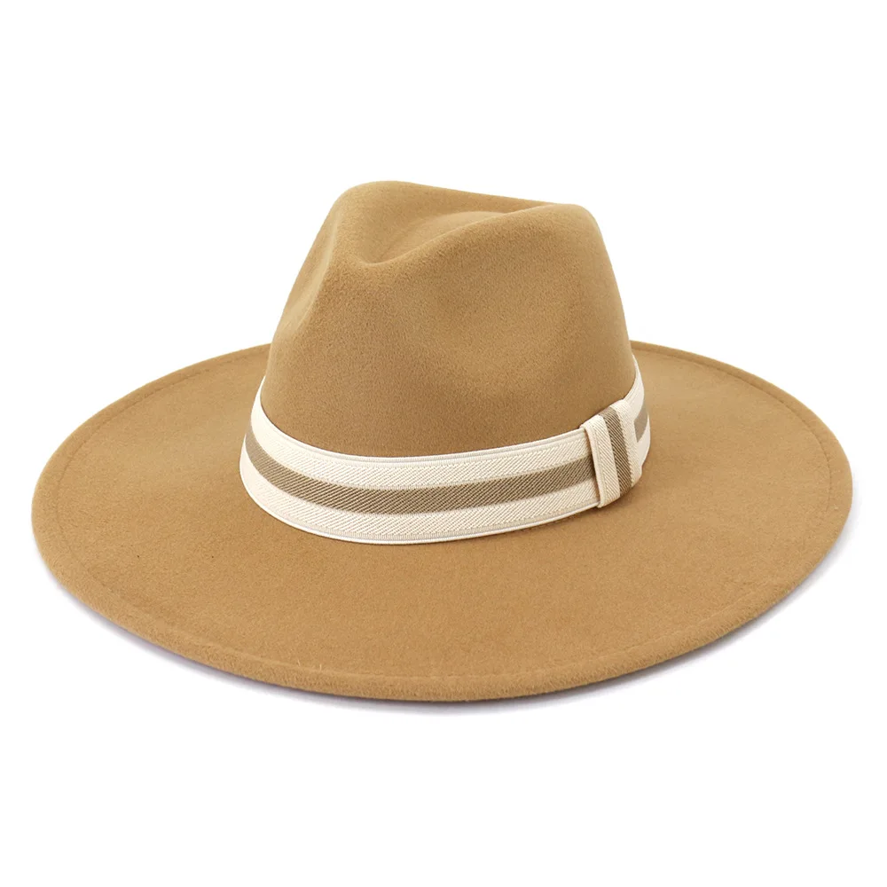 Big brimmed fedora hat fruit green rope accessories fedora hat men's panama hat fedora hat large brimmed hat church hat