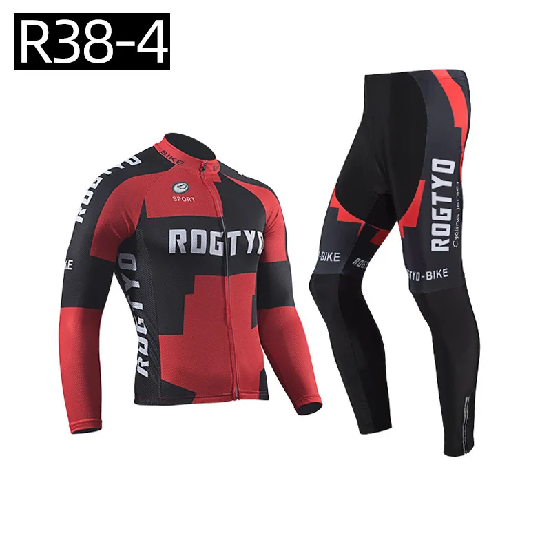 

Cycling Set Long Sleeve Men Bike Jersey Skinsuit Men's Breathable Clothing Pants Summer Man Bicycle Clothes Maillot Cyclisme Leg