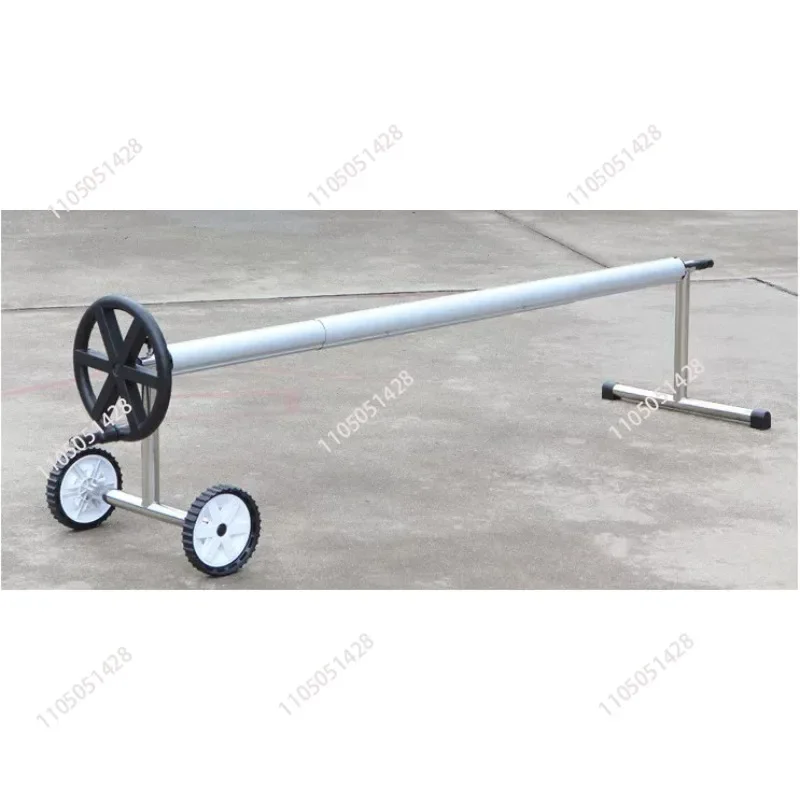 Above Ground Manual Aluminum Pool Cover Roller Swimming Pool Stainless Steel Cover Reel Accessories