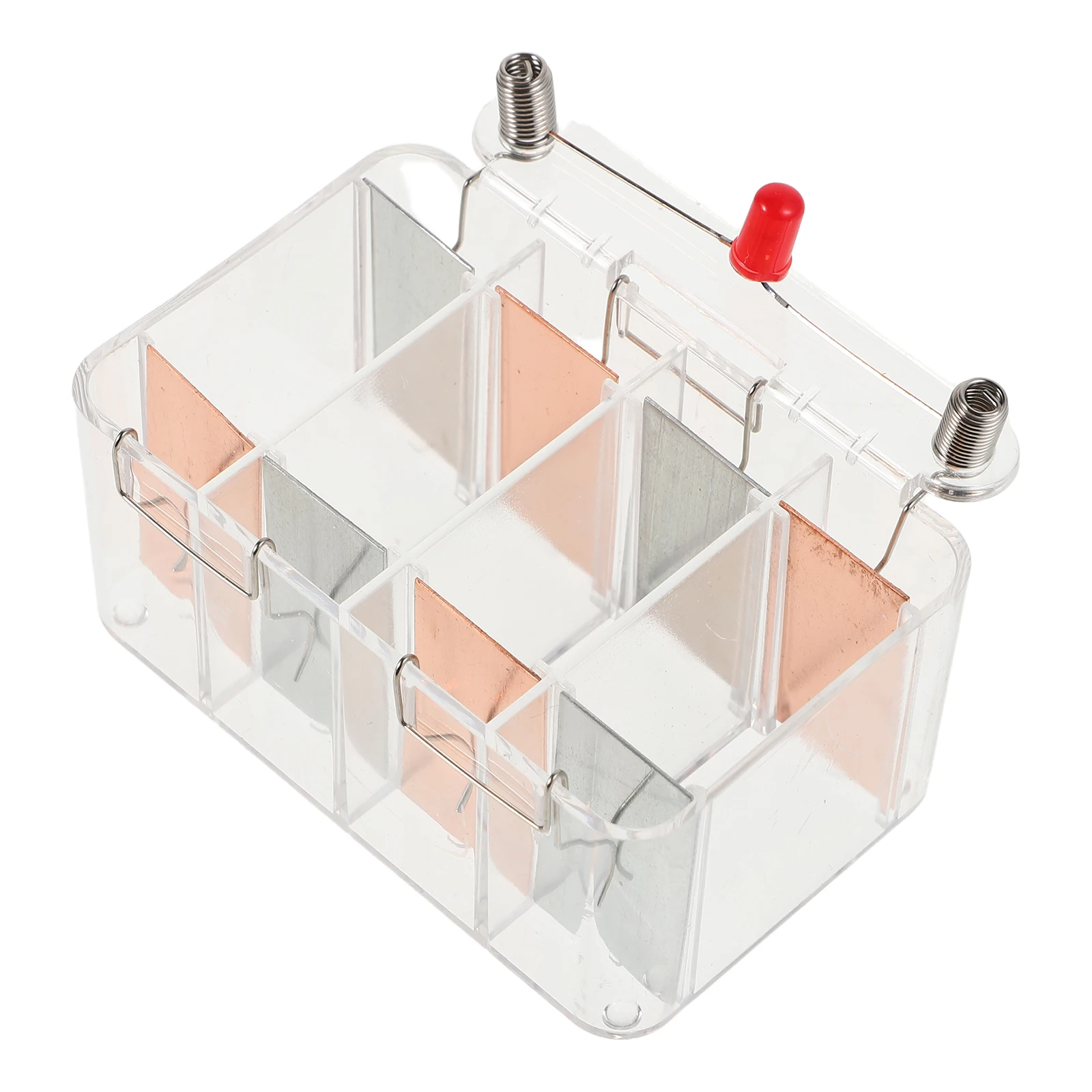 Kit de experimento científico infantil, dispositivo de geração de energia em água salgada para escola, uso doméstico, circuito elétrico cognitivo, física diy