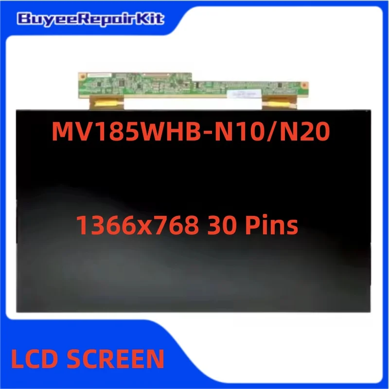 

Original Used 18.5" MV185WHB-N10 N20 MT185WHM-N10 N20 LCD Screen 1366×768 30pins LCD Display