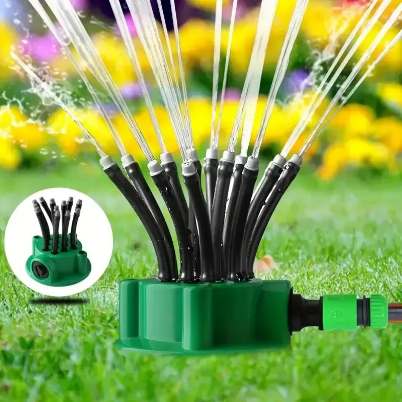 

1pc 360 Degree Automatic Garden Sprinklers Watering Grass Lawn Rotary Nozzle Rotating Water Sprinkler System Garden Supplies Spr