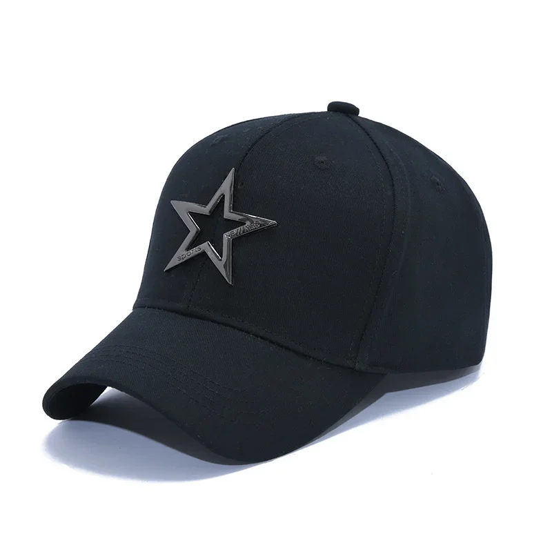 Unisex Cotton Baseball Caps for Men Women with Star Snapback Peaked Cap Sunshade Hat Men Golf Hat Gorras Gorras Hombre