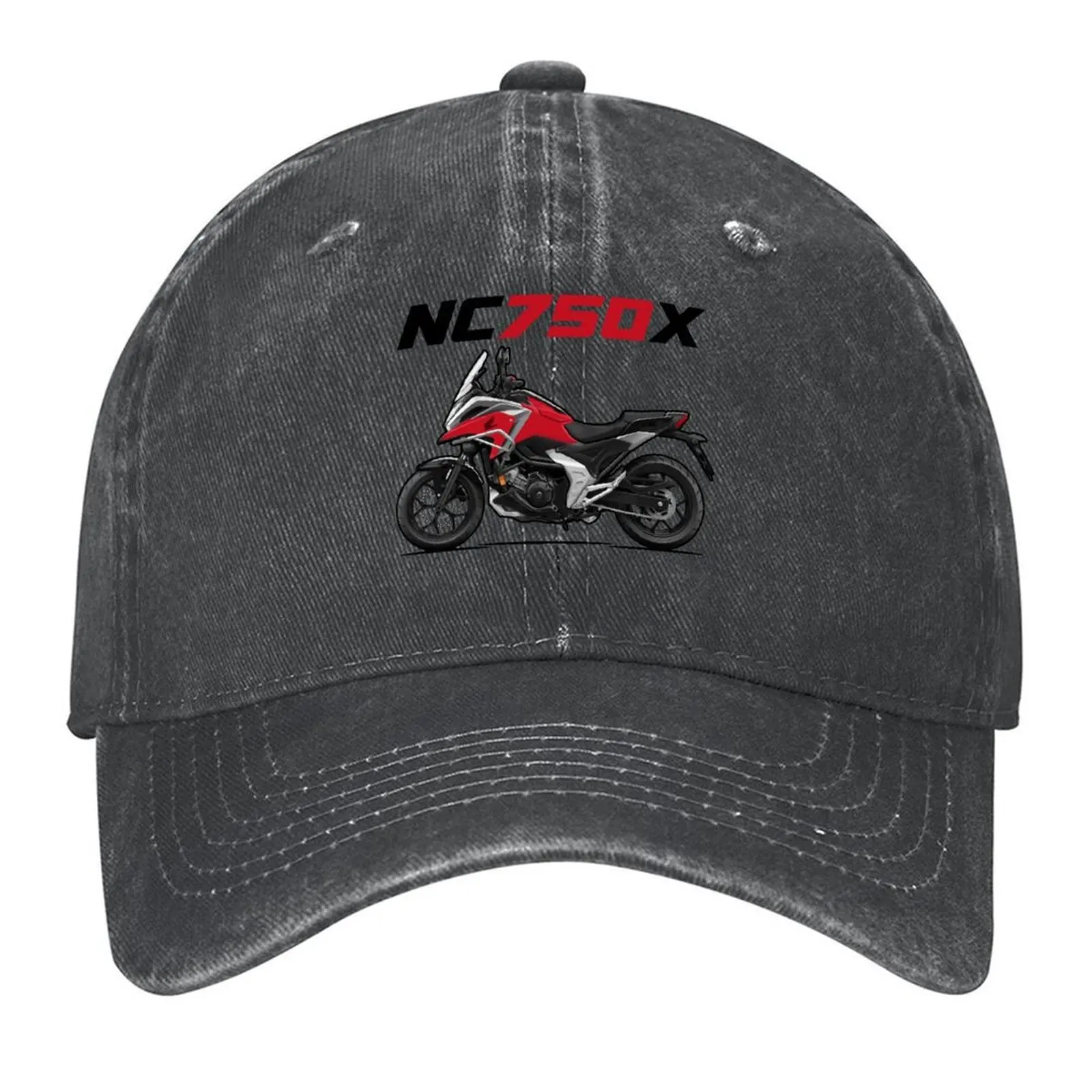 

NC750X - Red Baseball Cap Gentleman Hat Big Size Hat hats on offer Luxury Hat Women's Hats 2025 Men's
