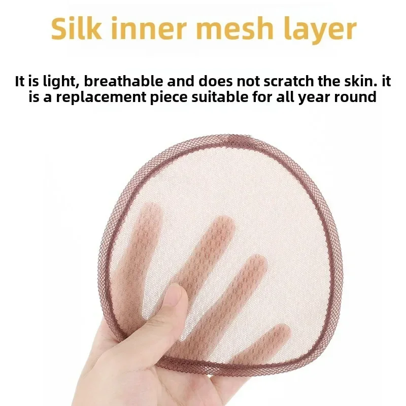 8x12/13x13 سنتيمتر هيربيسي الإنسان طبيعة تنفس قطعة شعر للنساء مع حجم الشعر المتناثر يغطي بسرعة الشعر الرمادي لونين #5