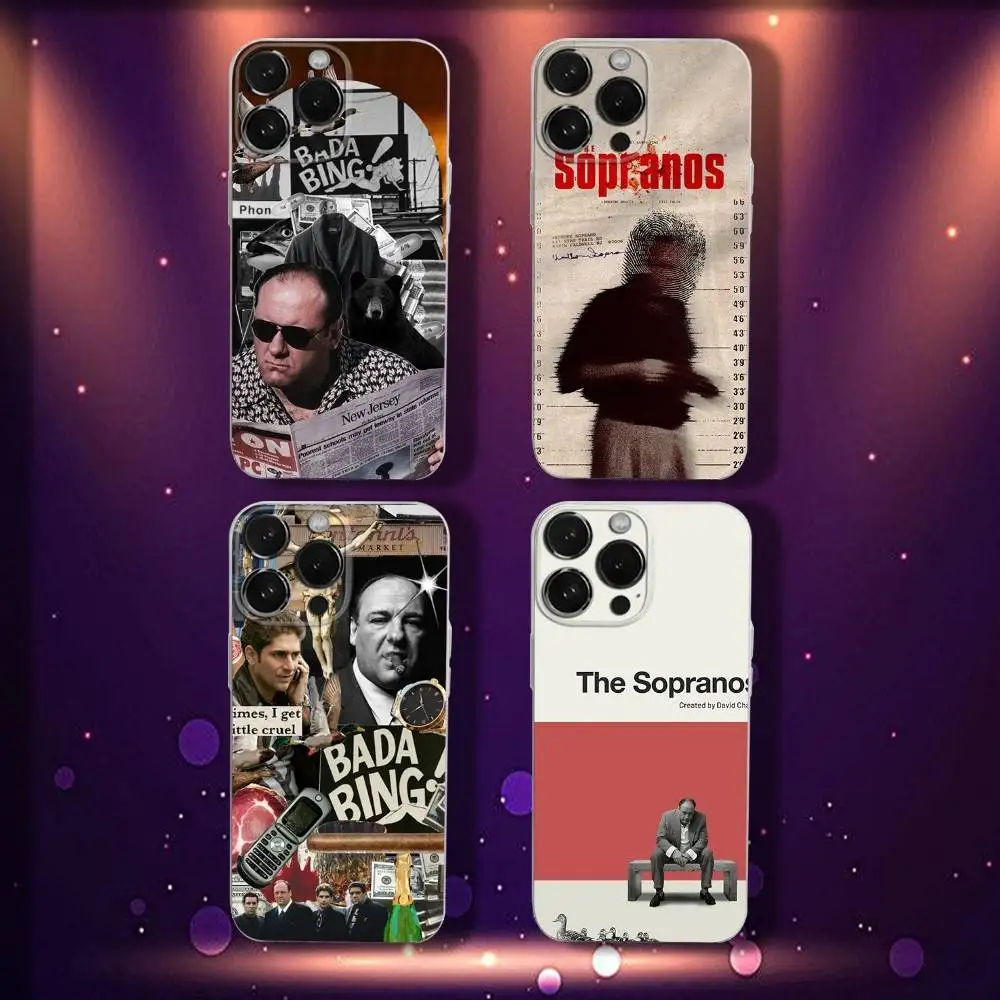 

Film The S-Sopranos Phone Case For iPhone 16,15,14,13,12,11 Pro,Max,Plus,X,XS,XR,SE4,E Mini Transparent Soft Cover