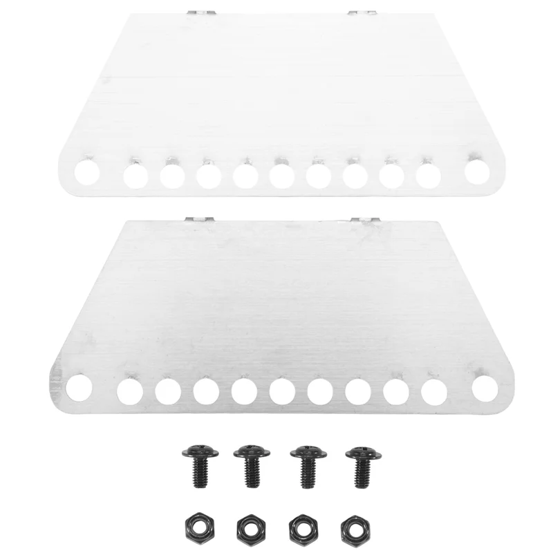 Curseur de plaque latérale de pédale en métal, pour MN D90 D91 D99S MN99S 1/12 RC, pièces de mise à niveau de voiture, accessoires