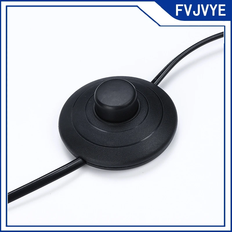 1/2/5pcs US Plug With Switch Wire 1.7M Dimmer Black Lamp Cable for Table Lamp for Floor Lamp 110-220V Electricity Wire .A2