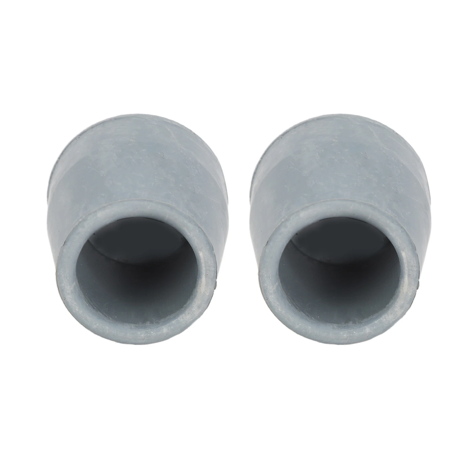 10pcs Rubber Crutch Tip Set Professional Gray Cane Walker Tip Replacement Accessory 1.1 Inch