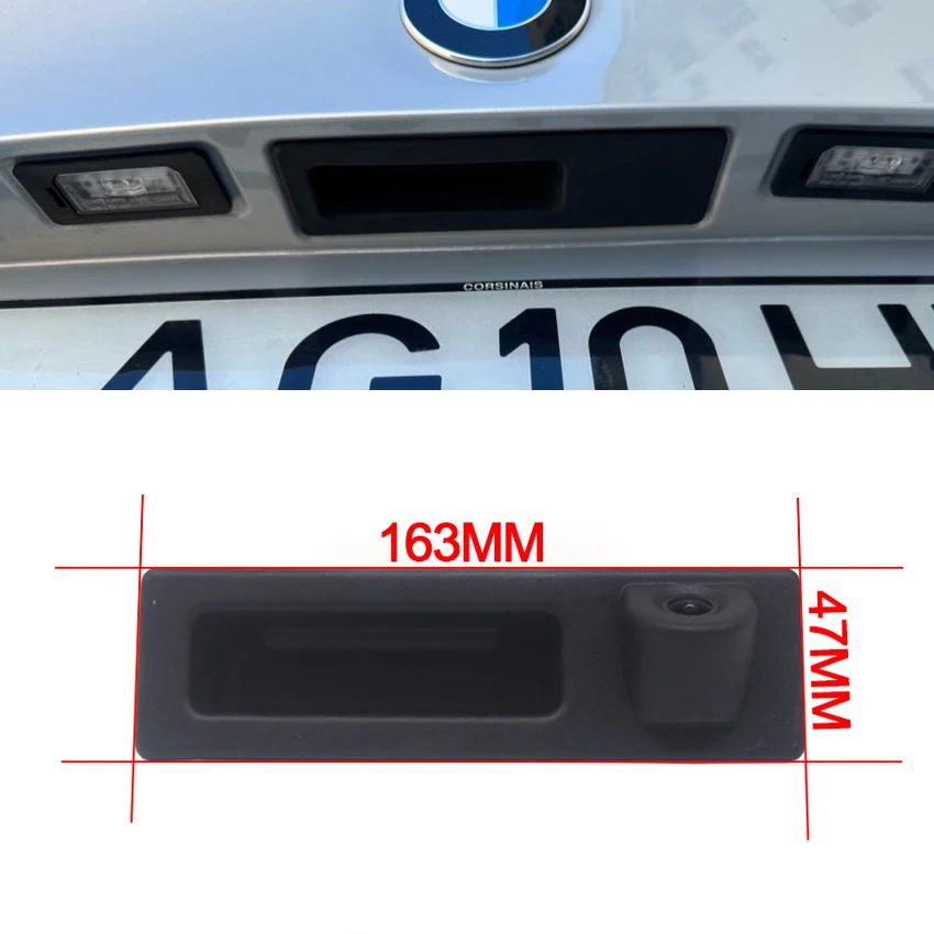 Trunk Handle 1080P Fisheye Car Rear View Camera For BMW 2 3 5 7 Series X1 X3 X4 X5 F30 F32 F36 F10 F11 F25 F48 Parking Reverse