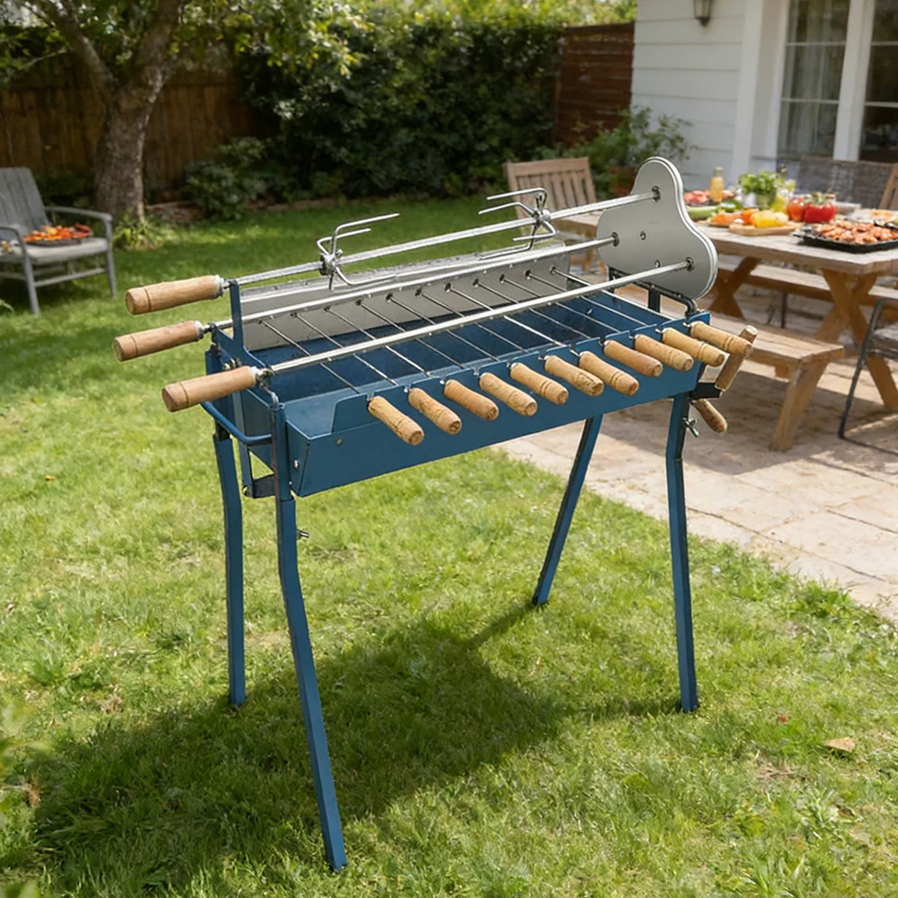 Full Automatic Rotisserie Bbq Spit Cyprus Rotisserie Electric Barbecue Grill Bbq Spit Roaster Cyprus Charcoal Skewers Grill