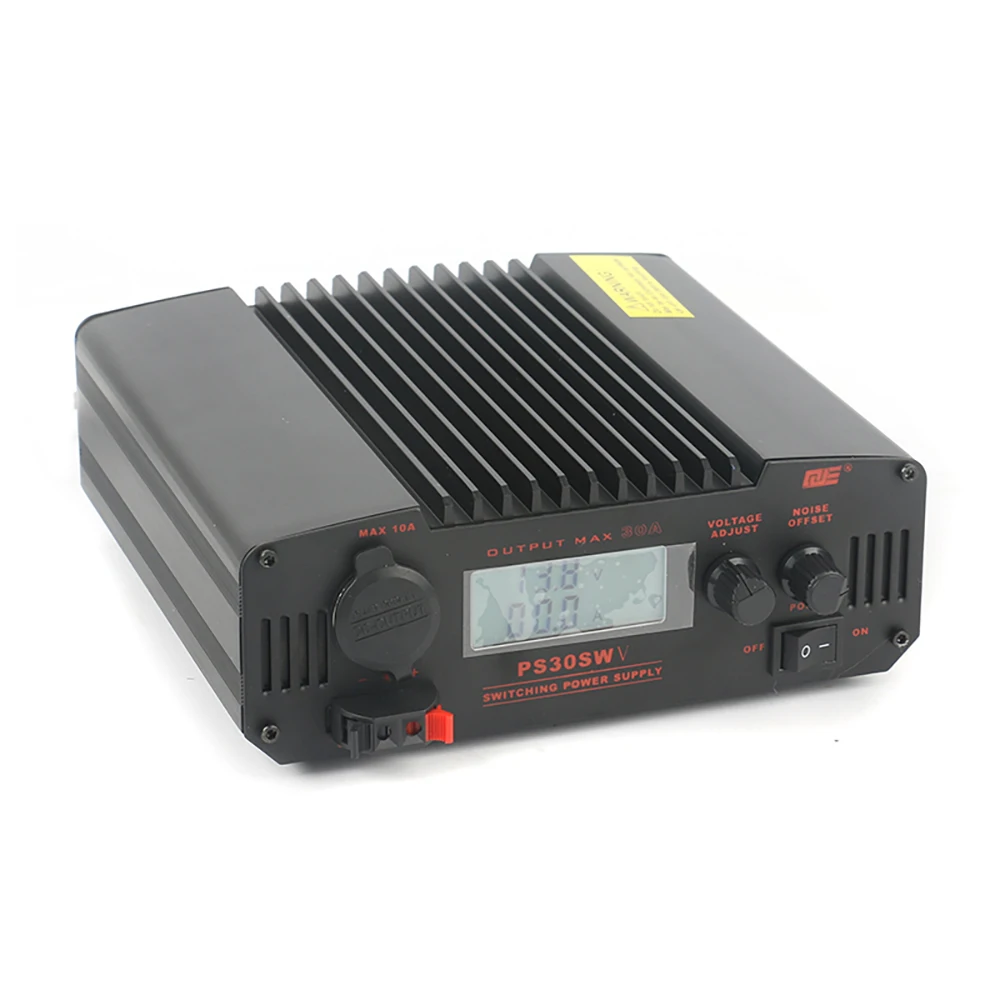 QJE PS30SWV Car Base Shortwave Radio DC Communication Switching Power Supply 13.8V 30A Adjustable Switching DC Power Supply