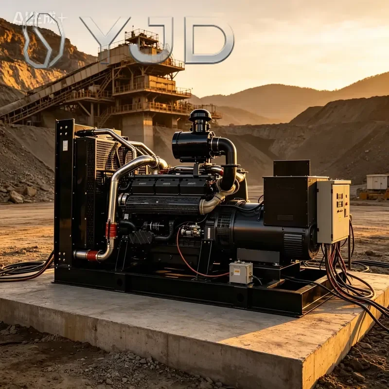YJD Yuchai 50kW Water-Cooled Diesel Generator Set 24V Electric Start All-Copper Brushless Alternator Super Silent /Open Frame