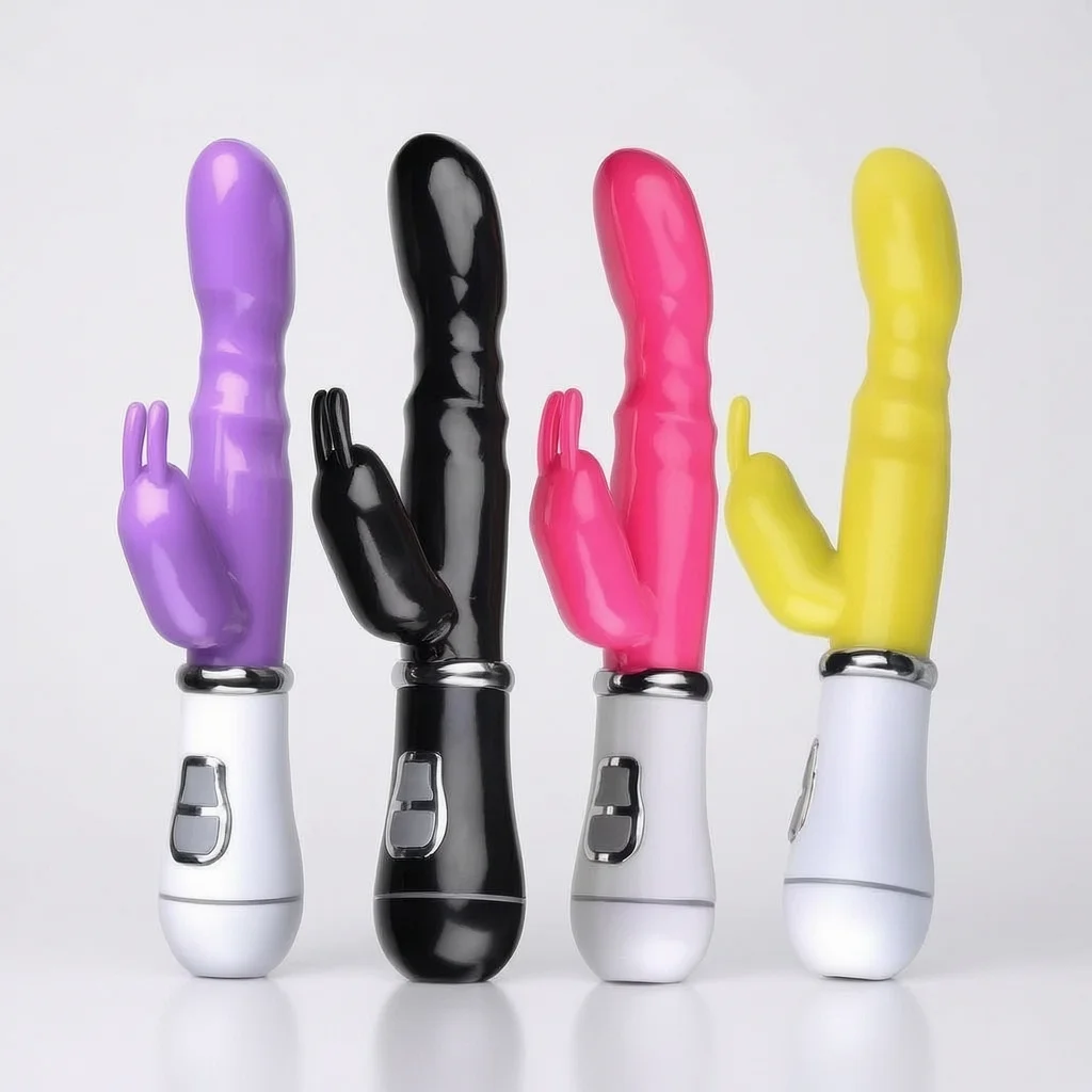 Vibrating Massager Women S Double Head and Stimulating Device for Body Massage Personal Use