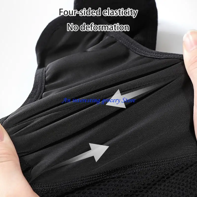 

652D Cold Weather Ski Mask Breathable Fleece Half Mask for Skiing Cycling