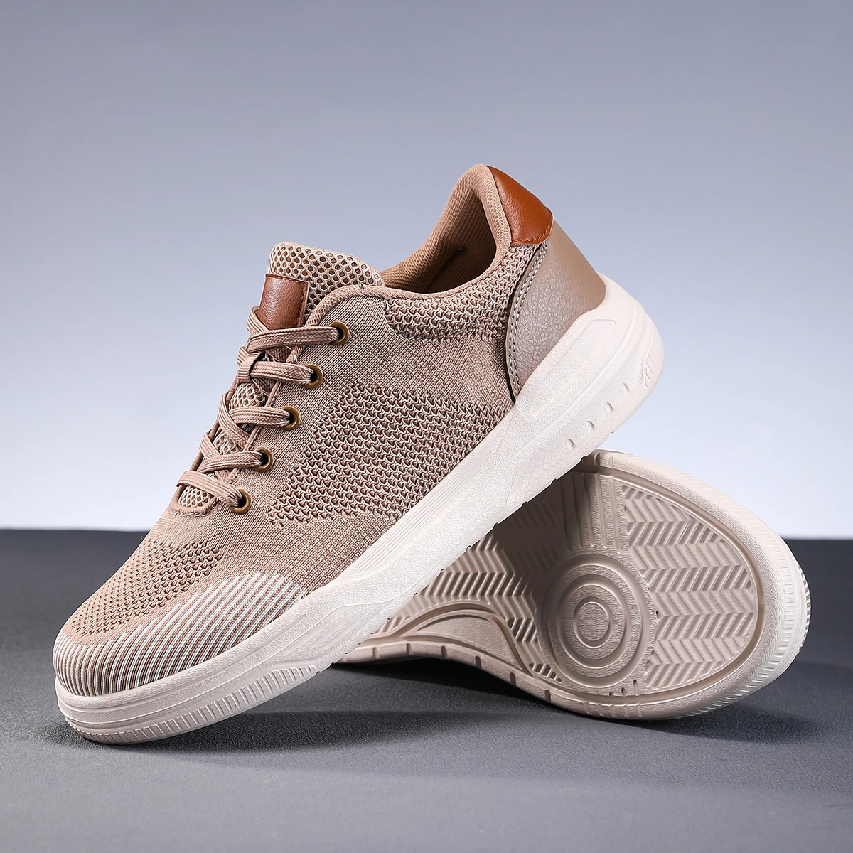 

Весенне-осенняя мужская повседневная обувь на 2023 год, дышащая уличная обувь с сеткой, модная и легкая дизайнерская спортивная обувь,