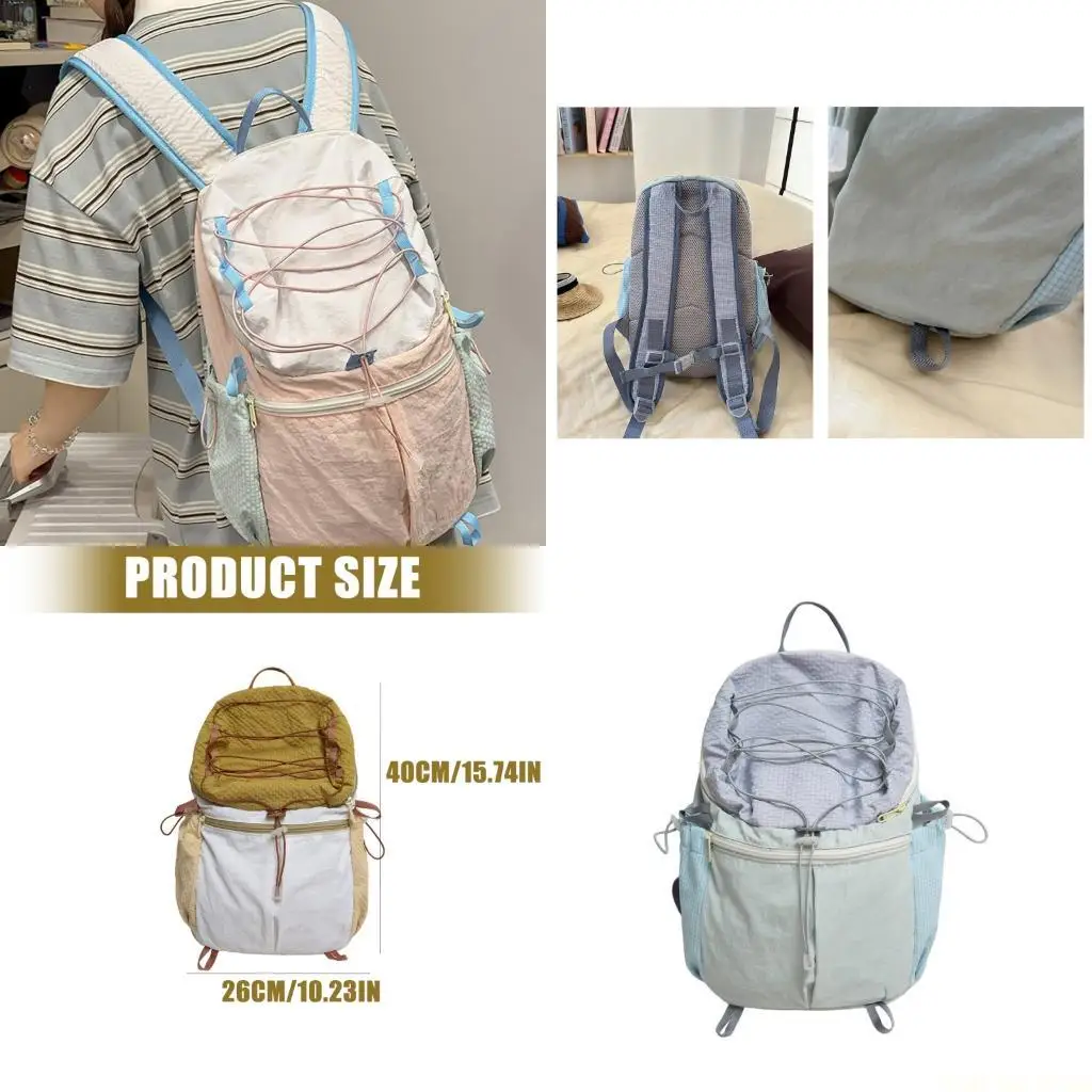 

X90d Женщины на открытом воздухе рюкзаки рюкзаки эргономичный плечевой ремешок водонепроницаемые нейлоновые перепонки для