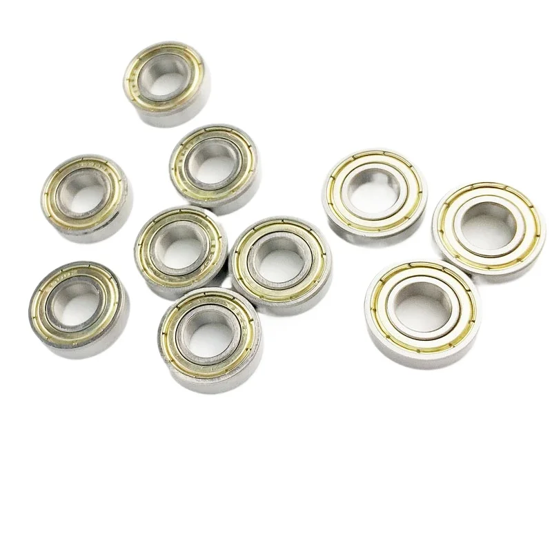 10pcs 10x19x5 6800ZZ  Thin Section Deep Groove 6800ZZ ABEC-1 6800 Ball Bearing  61800