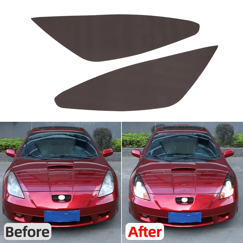 

Подходит для Toyota Celica 1998-2005 гг., ТПУ, автомобильная передняя фара, пленка для заднего фонаря, наклейка, защитные автоаксессуары