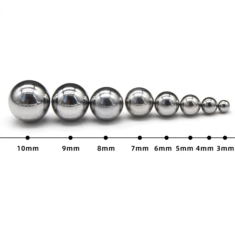 Brand New High Carbon Steel Ball Dia 3mm~12mm Bearing Steel Ball Slingshot Hunting High Carbon Steel Marbles Bicycle Accessories