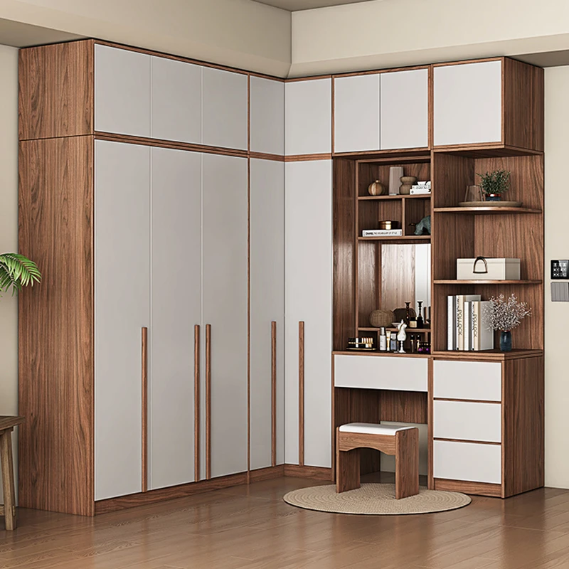 Pole Clothes Storage Wardrobe Drawers Items Dresser Luxury Wardrobe Bedroom Wooden Multifunctional Meuble Home Furnitures