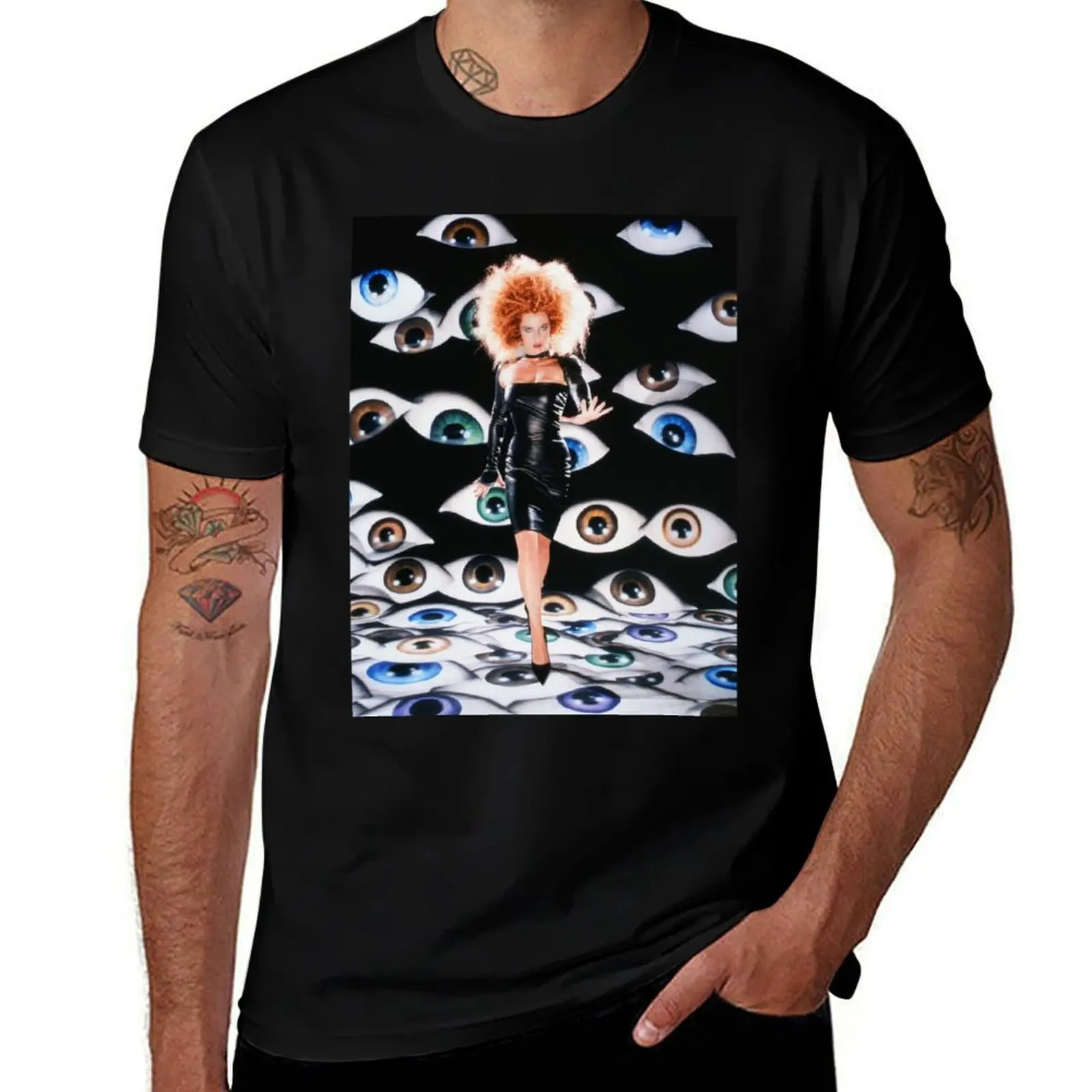 

Gillian Anderson x David LaChapelle T-Shirt man tshirt g man t shirts for men t shirt man luxury T-shirt