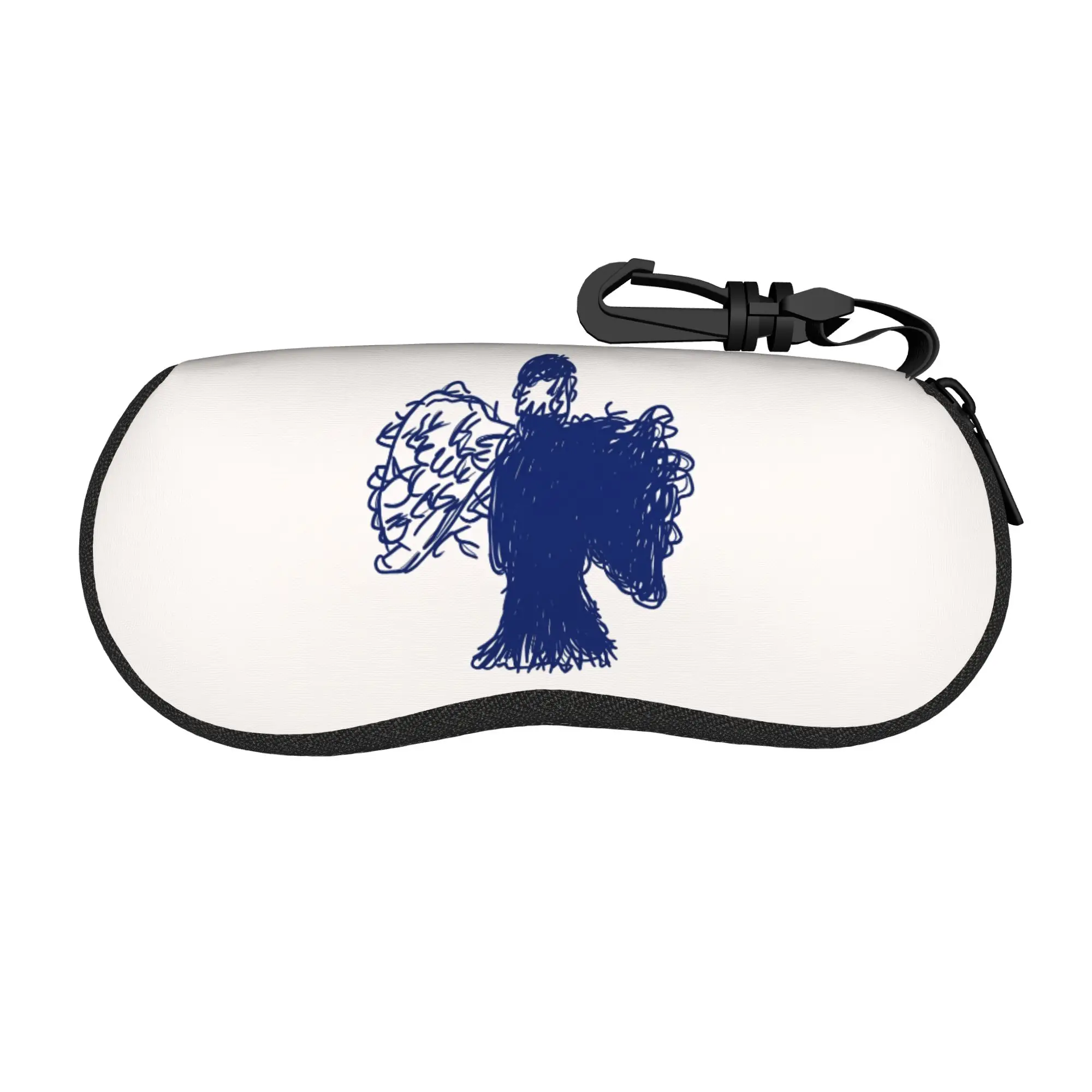 Rapper Milo J  111  Glasses Case Unisex  Sunglasses Pouch Trend Print Eyewear Accessory Travel Eyeglass Cases Cover