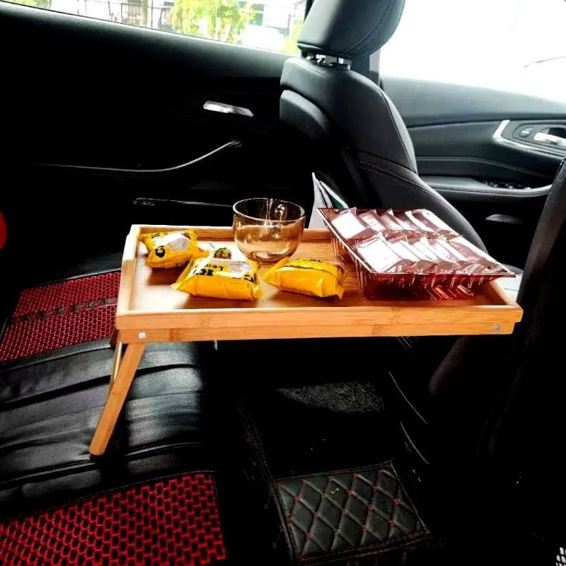 Holder With Multifunctional Table Desk Notebook Eat Work Cart Drink Coffee Holder Car Steering Wheel - Image 6