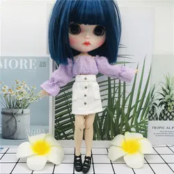 Fashion 30cm Blyth Doll Clothes For Barbie Blyth Azone BJD 1/6 Doll dress DIY clothing accessories